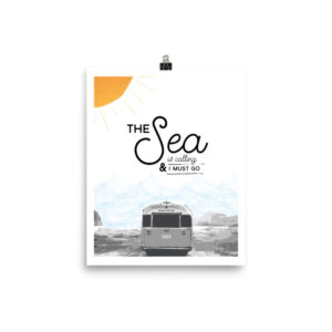 The Sea is Calling Poster